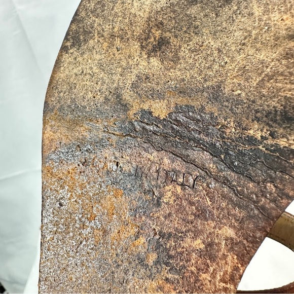 Yves Saint Laurent Leather Slingback Woven Vintage Sandals EU 37 US 6.5 - Picture 12 of 16